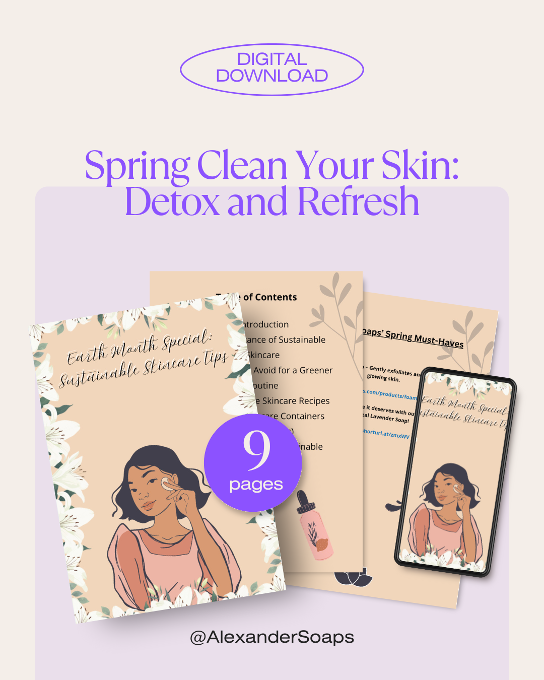 🌍 Earth Month eBook: Sustainable Skincare Tips for a Greener Beauty Routine!
