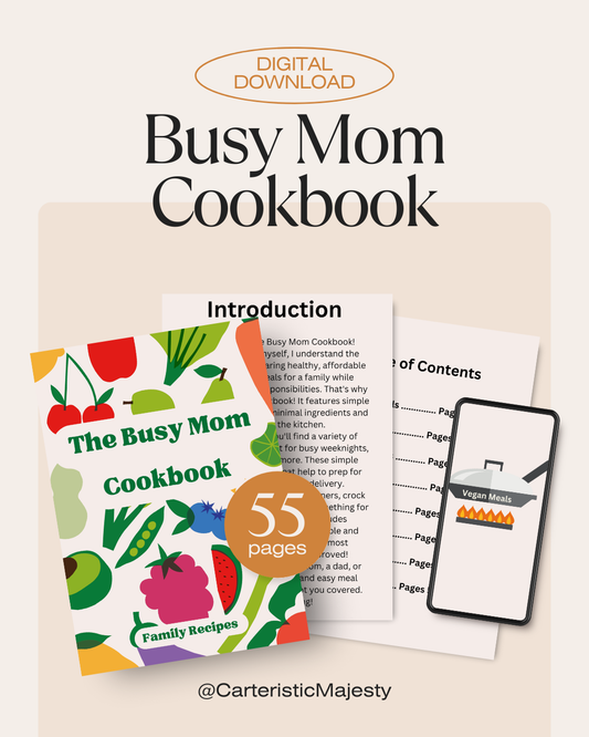 Busy Mom Cook Book