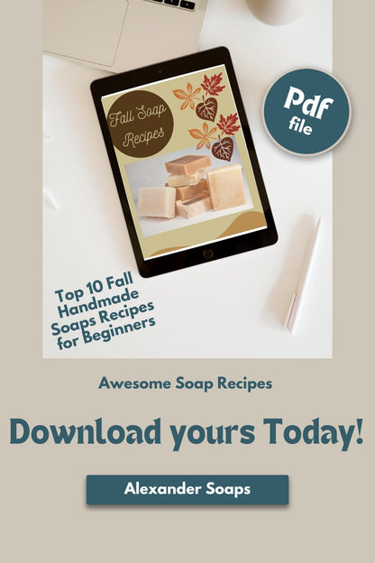 Warm Gifts Beginner Soap Recipes Fall Handmade Soap Recipes for Beginners Custom Soap Gift