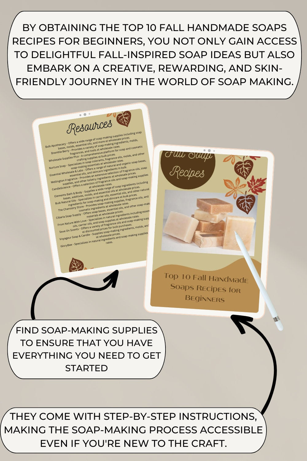 Warm Gifts Beginner Soap Recipes Fall Handmade Soap Recipes for Beginners Custom Soap Gift