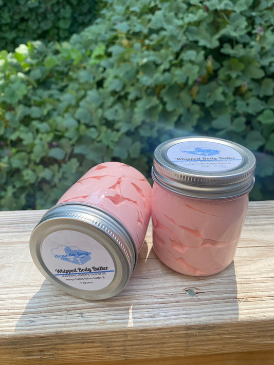 Custom Gifts for Her Non Greasy Luxurious Natural Vegan Whipped Body Butter Moisturizer for Sensitive Skin Dry Skin Ezcema Relief skin heal