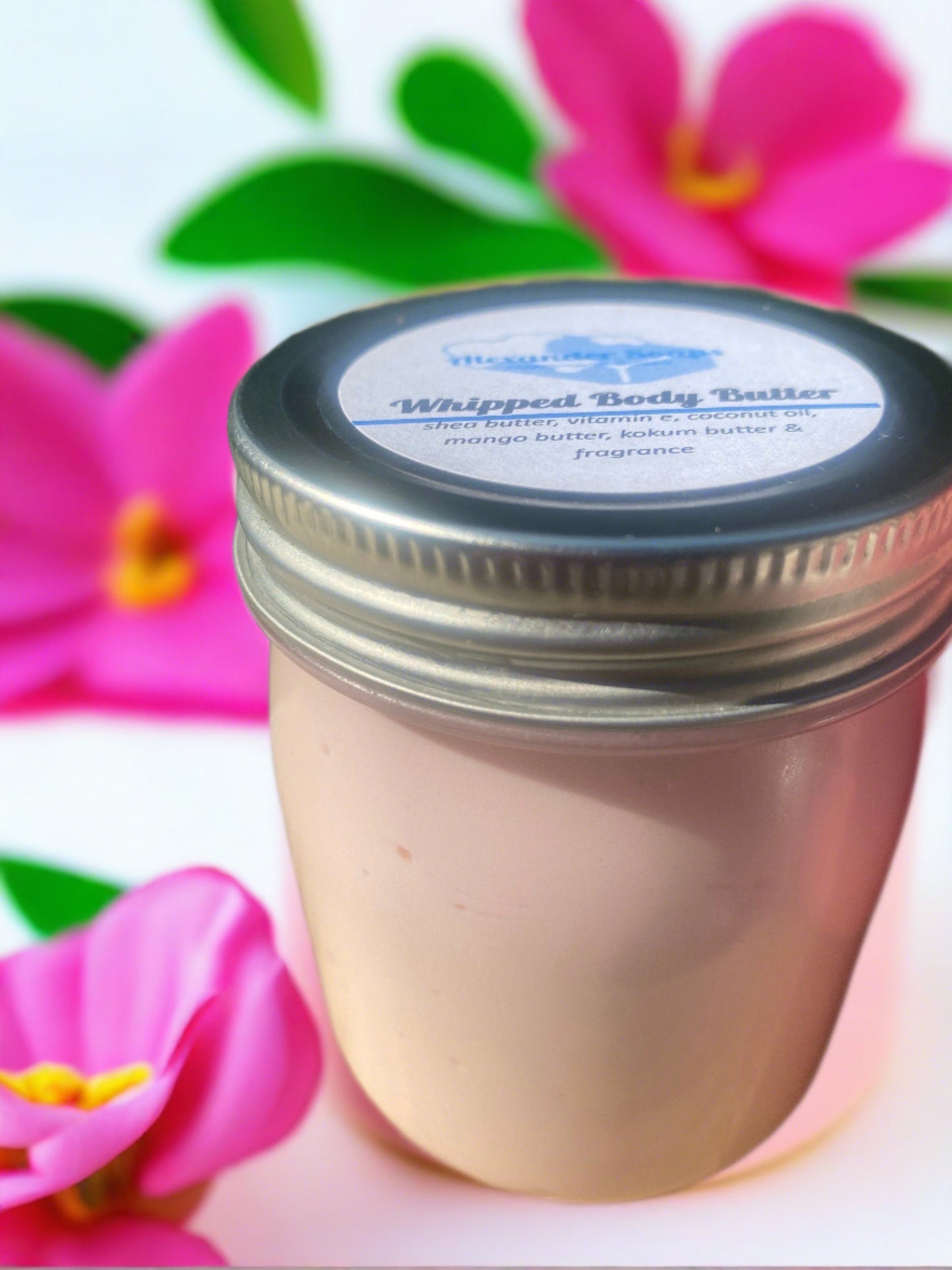 Custom Gifts for Her Luxurious Natural Vegan Whipped Body Butter Moisturizer for Sensitive Skin Eczema Relief Belly Butter